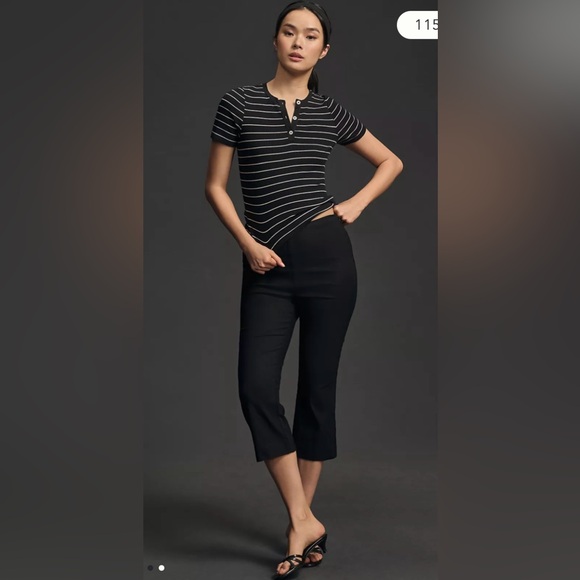 Anthropologie $98 KULE Genie Henley Top S - Picture 3 of 6